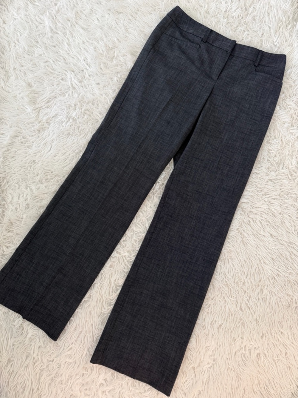 APT. 9 Modern Fit Dress Pants Gray Size 6 Stretch Career Workwear NWOT